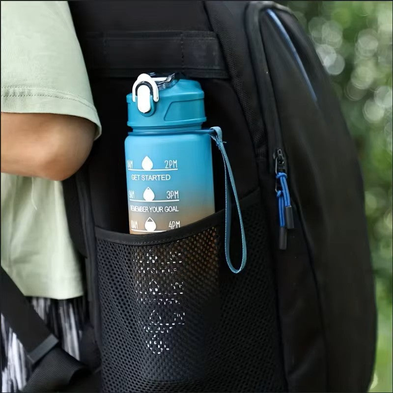 Botella de agua deportiva
